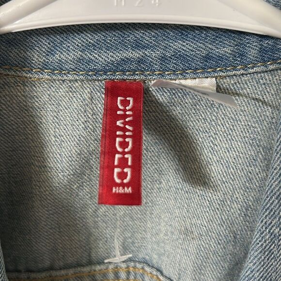 H&M Blue Jeans Denim Vest(Size 8) - Picture 7 of 8